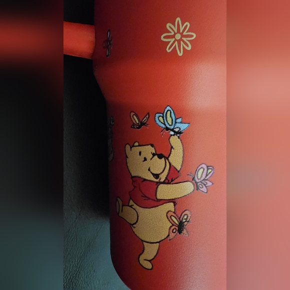 Stanley Red 40oz Insulated Tumbler Winnie the Pooh Collectible New In Box - Picture 12 of 16